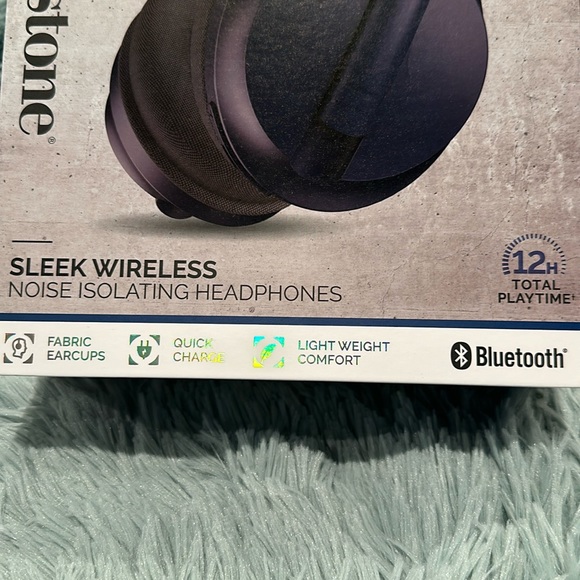 Brookstone Smart Touch Wireless Headphones with Bluetooth, Soft Ear cups. - Picture 2 of 7